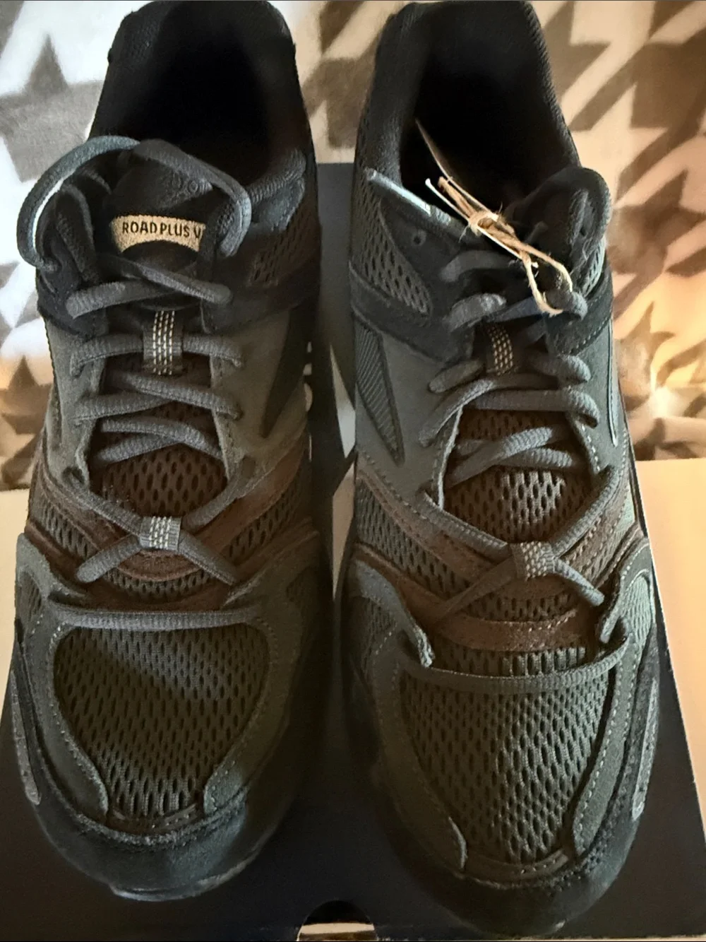 Reebok Men’s Black Athletic Running Shoes